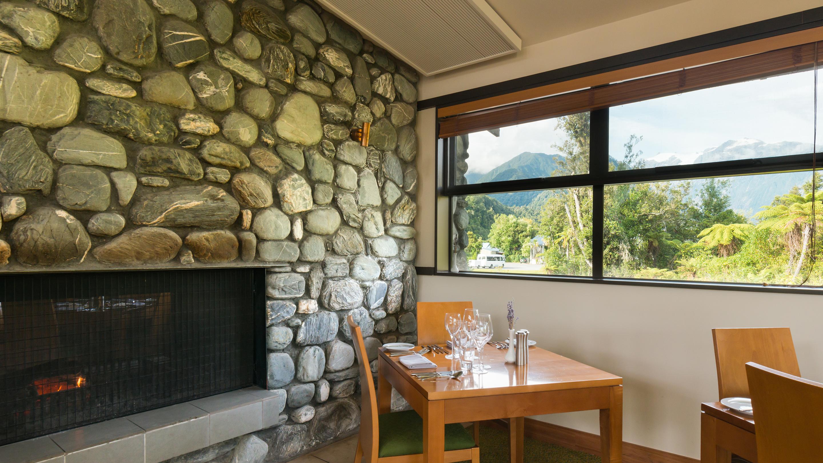 Legacy Te Waonui Hotel Franz Josef Étterem fotó